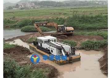 廣西射吸式抽沙船在現場